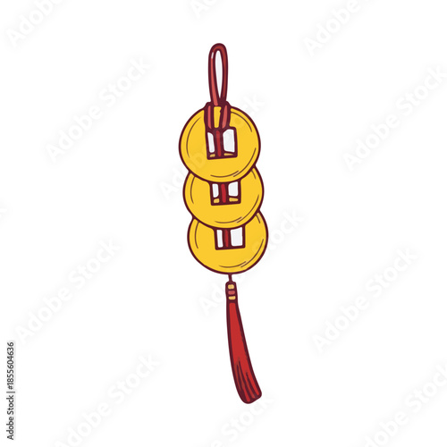 Chinese Lucky Coins Feng Shui Wealth Charm