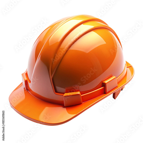 Orange Hard Hat Safety Helmet