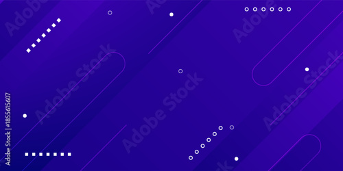 minimal geometric background. purple elements with fluid gradient. dynamic shapes composition. eps10