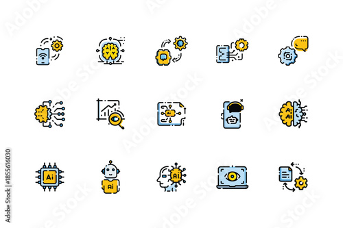 artificial intelligence icon design