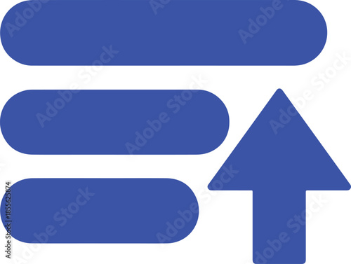 unique sort ascending icon