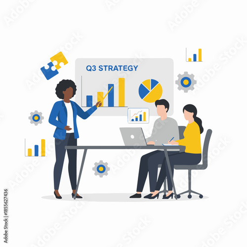 woman, office, business, cartoon, vector, illustration, people, computer, work, laptop, desk, internet, room, meeting, table, secretary, working, job, person, chair, businesswoman, communication, conc