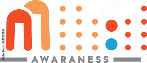 Learning and accessibility poster focusing on braille education, inclusion, literacy awareness, and educational support for children and communities