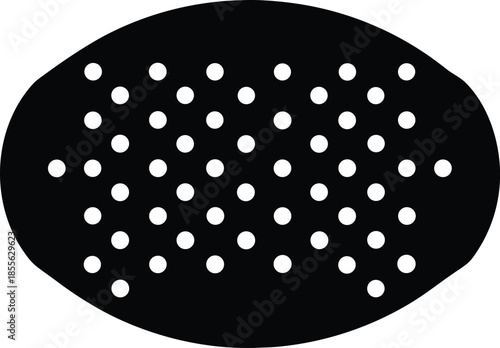 Tactile Braille dots on plain textured surface, accessibility and inclusion concept, educational design for visually impaired, minimal and detailed close-up view
