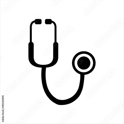 High-contrast black & white icons of thermometers, syringes, and scalpels. Professional vector graphics for medical supplies and healthcare branding excellence.