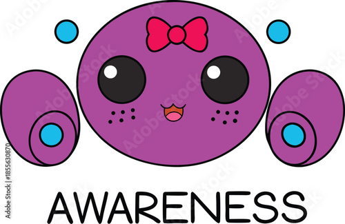 Accessibility awareness poster concept with braille typography, inclusive design for visually impaired education, disability support message, tactile reading system, equality and social inclusion them