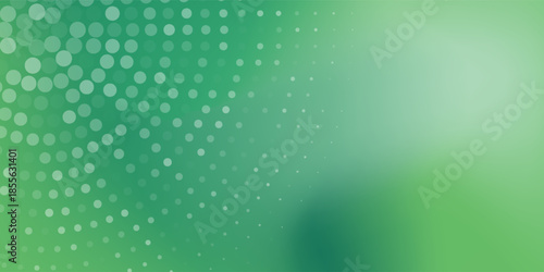 Modern Gradient background in green tones