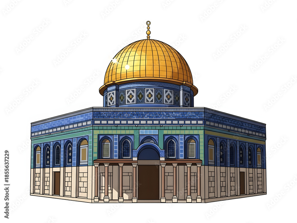 Obraz premium dome of the rock mosque