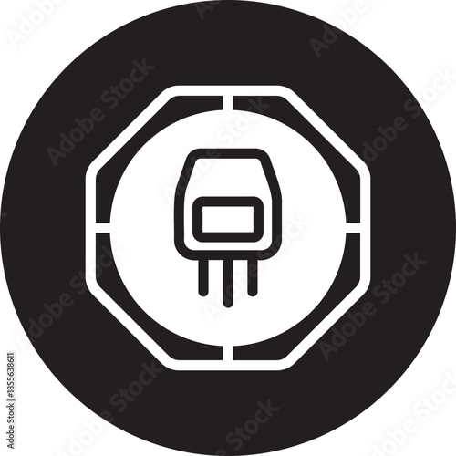 no plug glyph icon