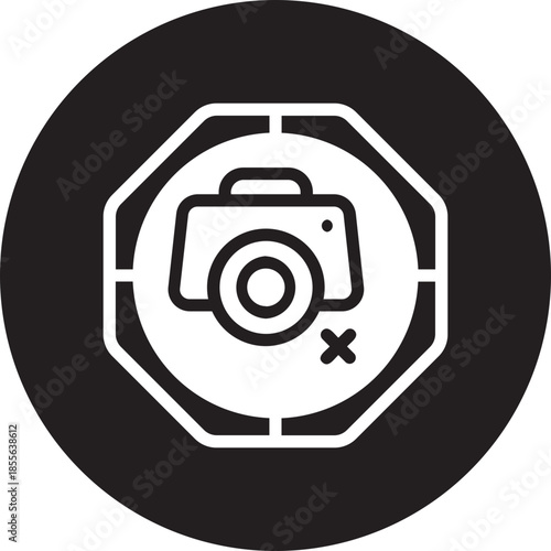 no photos glyph icon