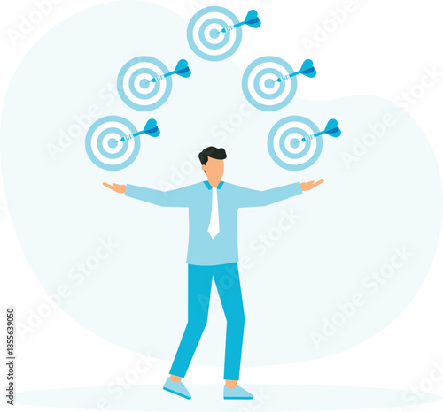 Achieving goals and find a winning strategy, intelligence and logical thinking on the way to success

