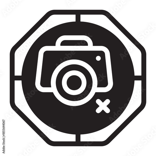 no photos glyph icon