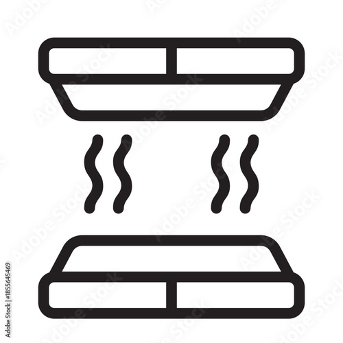 hot surface line icon