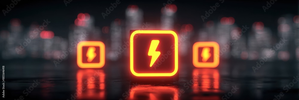 Fototapeta premium A cyber skyline bracing for phishing waves as alert beams counter scam traps while fraud bursts echo a warning above spam
