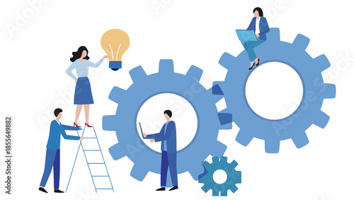 Teamwork and innovation in business operations