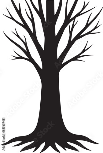 
Tree Silhouette Vector  Unique Designs