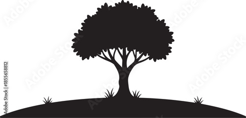 
Tree Silhouette Vector  Unique Designs