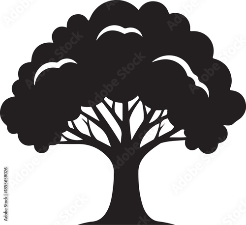 
Tree Silhouette Vector  Unique Designs