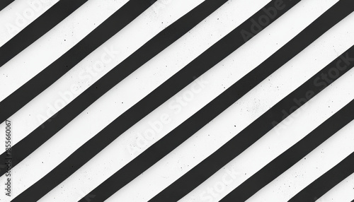 Simple black and white seamless pattern with diagonal stripes and subtle texture creating modern and minimalistic design with clean and elegant look