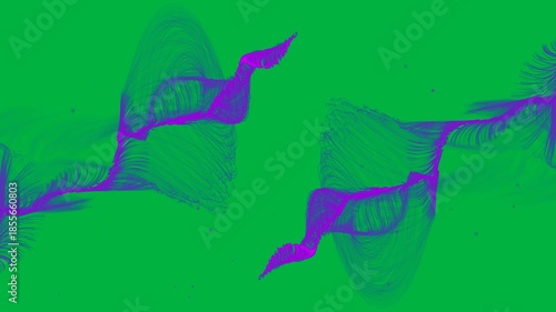 Purple lights on alpha channel