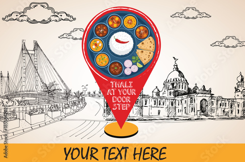 Food template for restaurant or online delivery, Kolkata