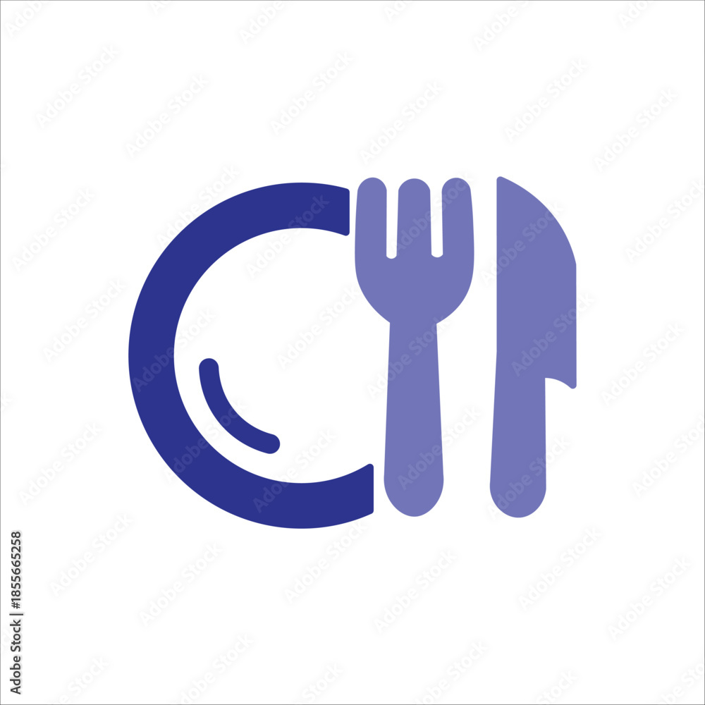 Fototapeta premium food icons. simple colored vector illustration