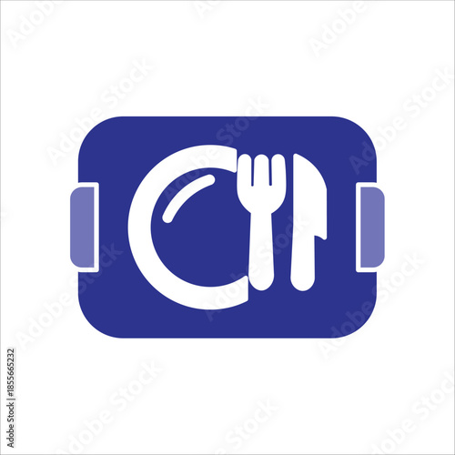 cafeteria icons. simple colored vector illustration