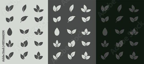 Butterfly icons in various shades and colors