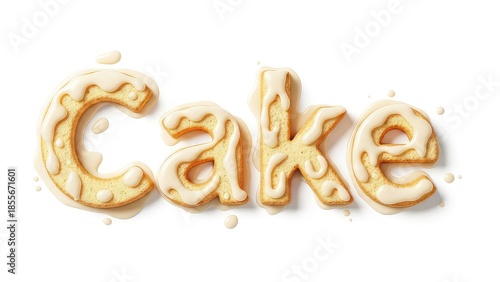 Delicious Cake Isolated On White Background