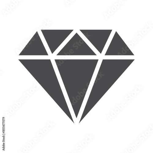 Diamond Icon Vector Illustration