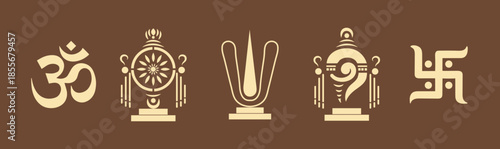 Shanku Chakra Namam is a powerful Hindu symbol || Balaji symbols and om swastik