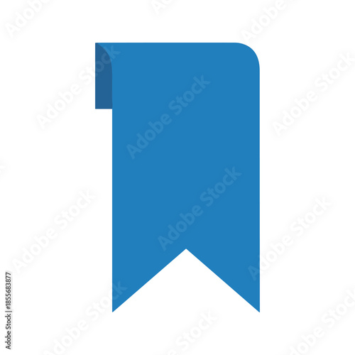 Free Download Blue Ribbon Icon Vector Illustration - GFXLoad
