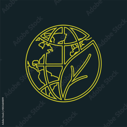 Global Sustainability, Eco-Friendly Initiatives, Environmental Awareness, Graphic Design, Modern Concept