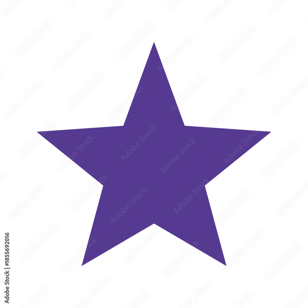 Obraz premium Purple Star Icon