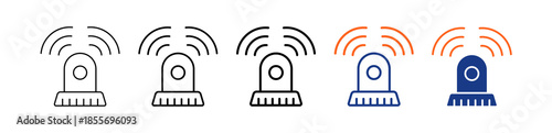 Smart Sensor Different Set Vector Icon
