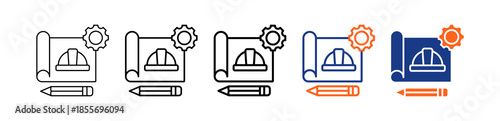 Industrial Design Different Set Vector Icon