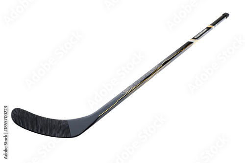 Lightweight ice hockey stick isolated on transparent background