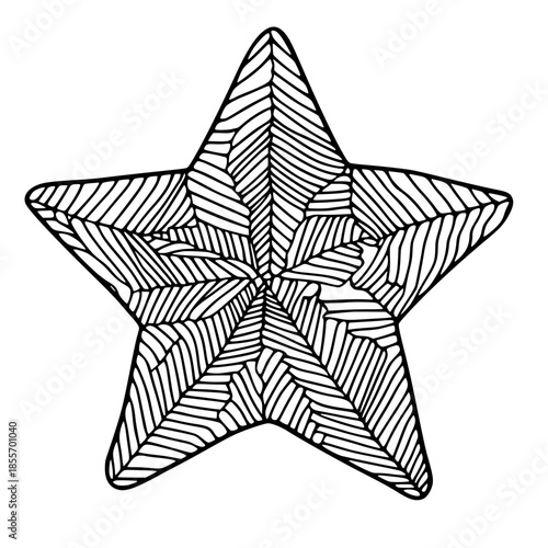 Stitched Star Seas - Handcrafted Crochet Artwork | Clean, isolated vector art for creative projects.