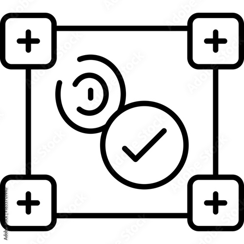 Authenticity Icon Vector Element