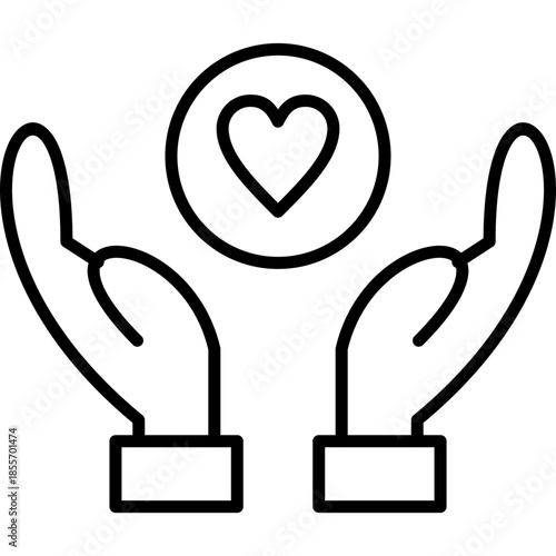 Empathy Icon Vector Element