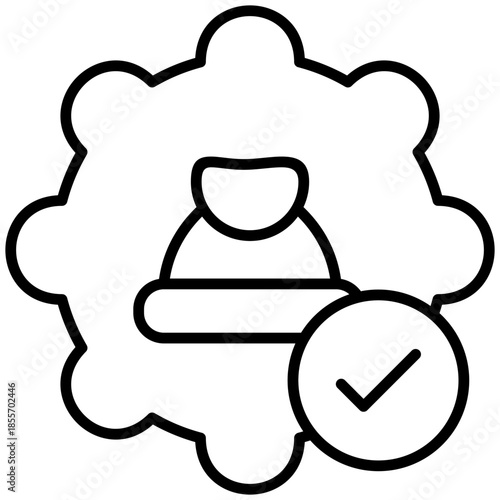 Network Scalability Icon Vector Element