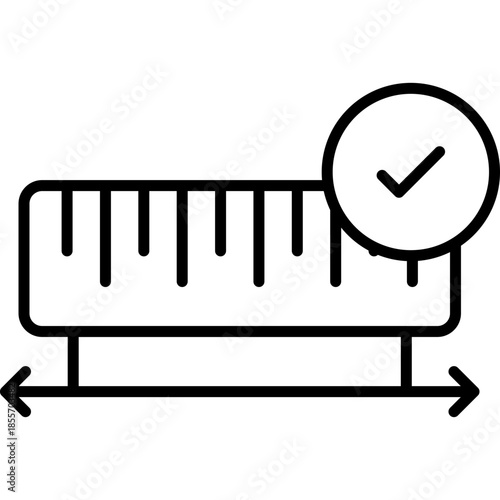 Measurement Icon Vector Element
