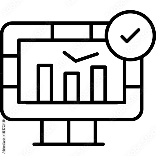 Market Dominance Icon Vector Element
