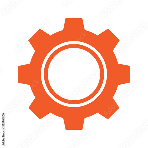 Gear Icon Vector Illustration