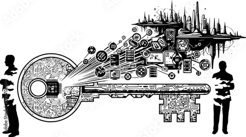 AI Key: Technology Unlocks the Future, Bypassing Human Gatekeepers.
