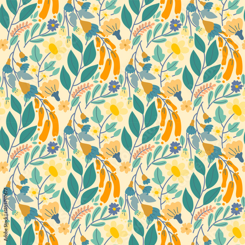 pattern, seamless, quatrefoil, tulip, flower, floral, geometric, moorish, arabesque, minimalist, modern, wallpaper, background, texture, grey, white, pastel, vector, illustration, design, decorative, 
