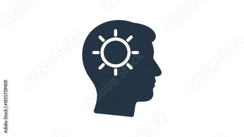 A person's mind filled with innovative ideas and creativity