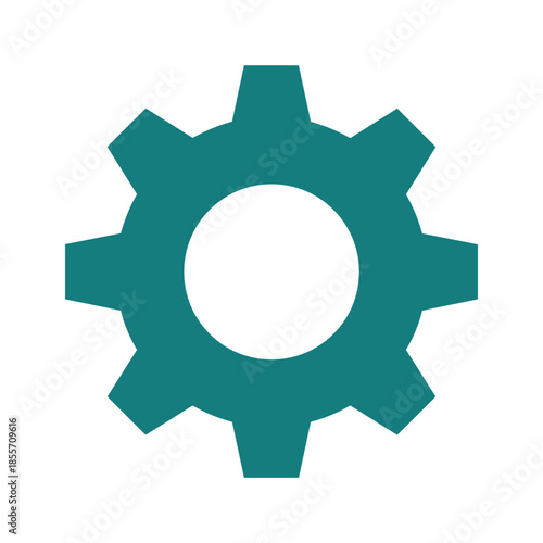 Vector Illustration of Cogwheel