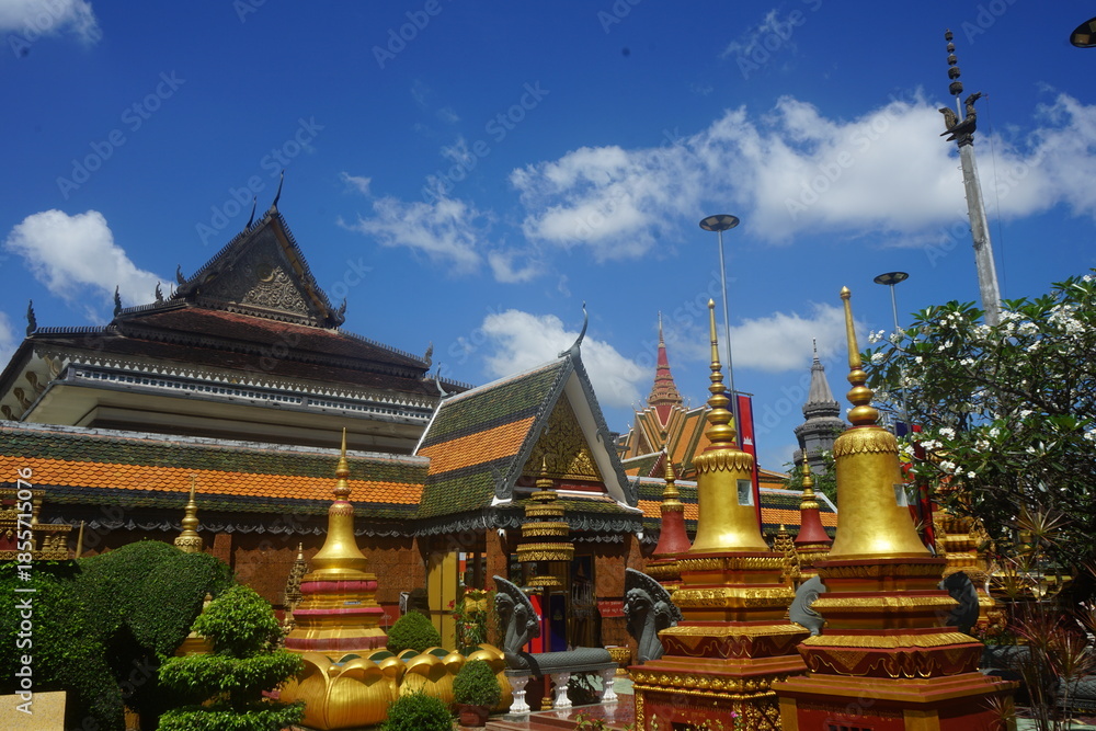 Naklejka premium Wat Preah Prom Rath