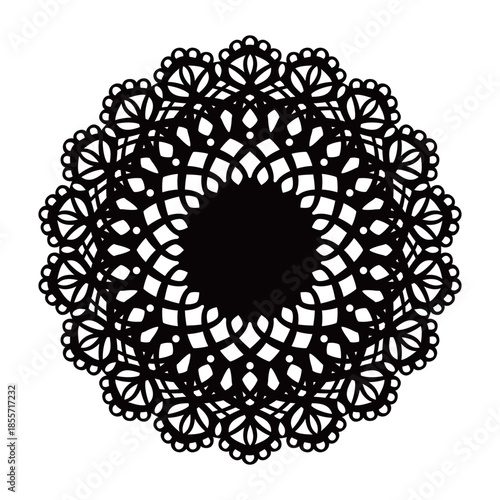 Sweet Cute Lace Fabric Decorative Elements, Elegant Vector Design